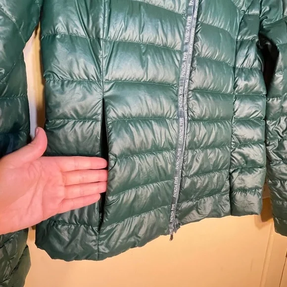 Patrizia Pepe Green Puffer Jacket - Picture 5 of 7